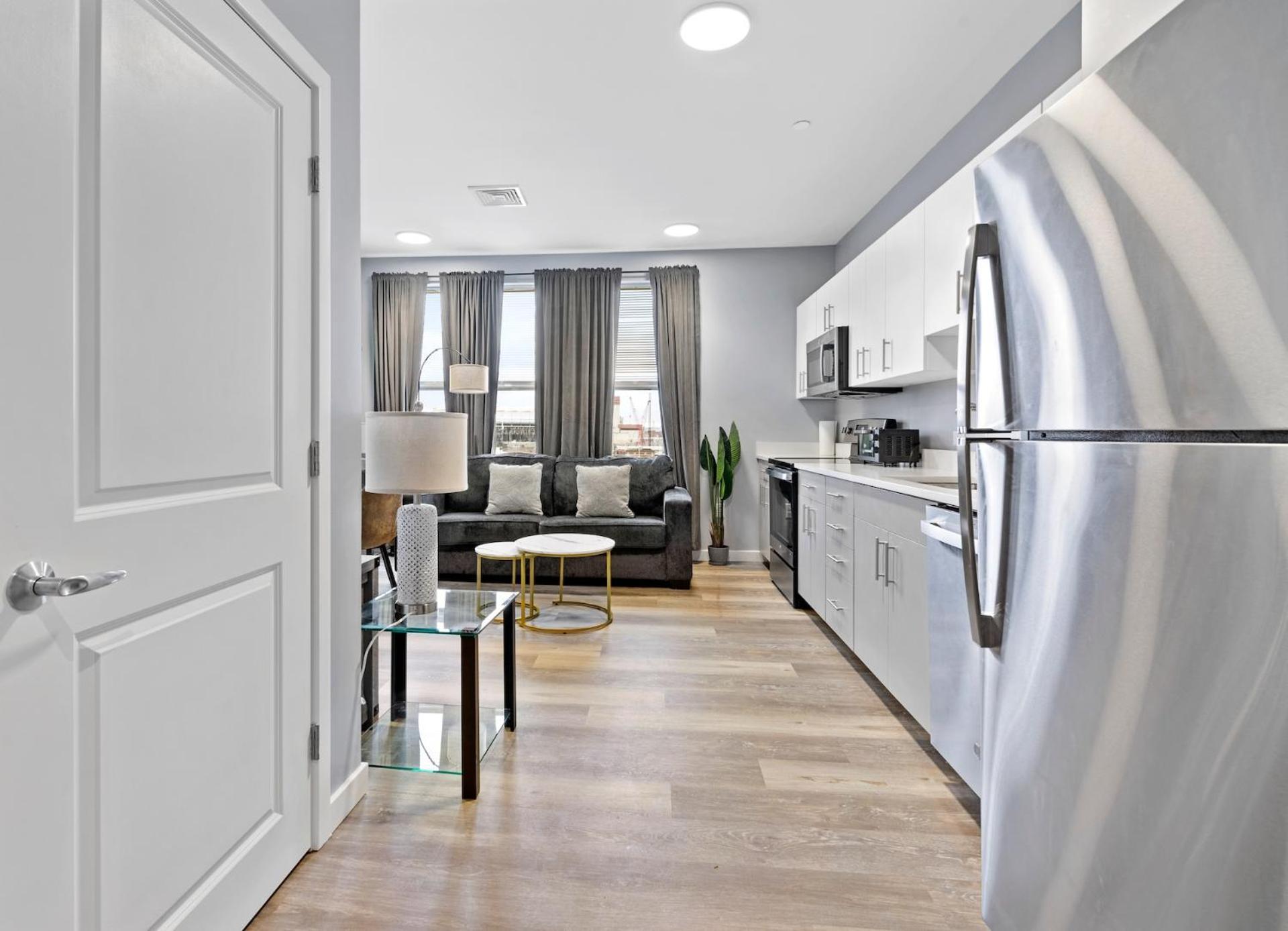 Furnished Apartments Near Encore Everett Rum bild